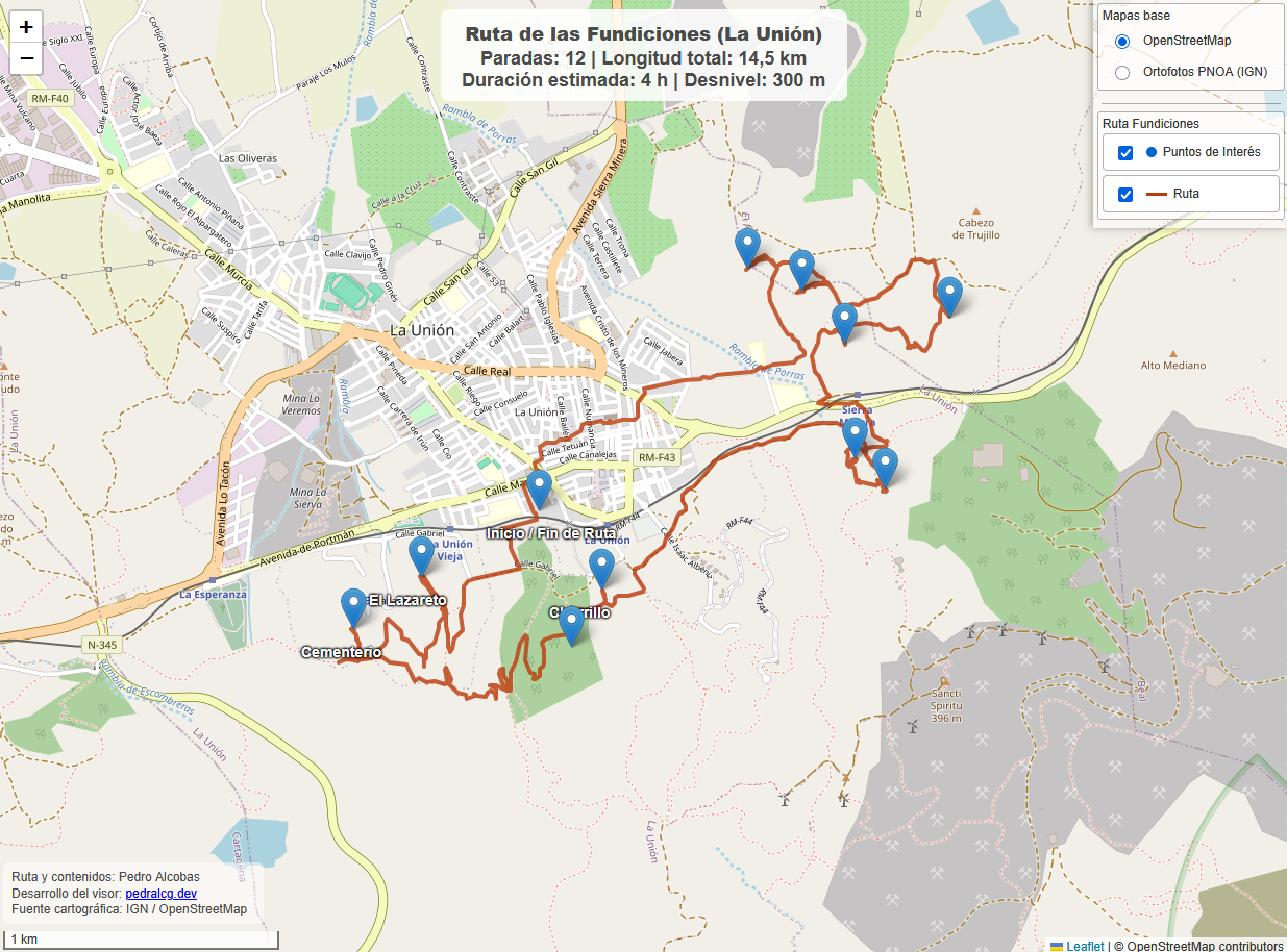 Miniatura Ruta de las Fundiciones